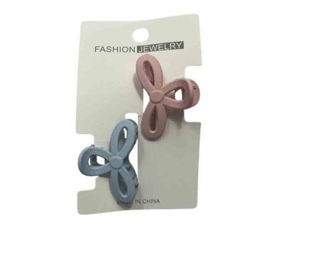 PINZA MARIPOSA P/CABELLO 2PCS 4CM REF 3648-49