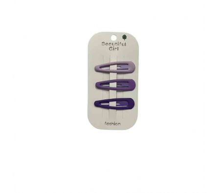 HEBILLA P/CABELLO 3PCS 6CM REF 3655-A-13