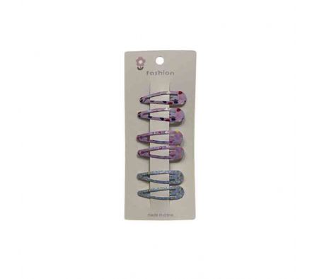 HEBILLA P/CABELLO 6PCS 5CM REF 3655-A-15