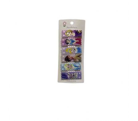 HEBILLA P/CABELLO DI/PRINCESAS 6PCS 5CM REF 3655-A
