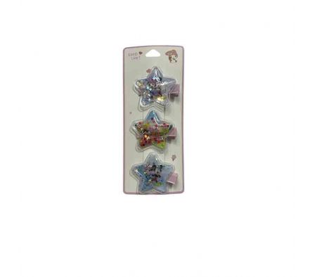 HEBILLA P/CABELLO MICKEY 3PCS 5CM REF 3655-A-38