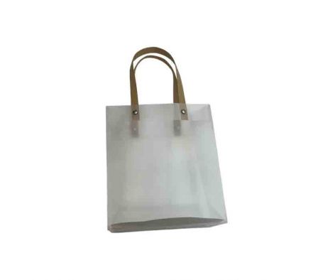 BOLSA D/REGALO TRANSPARENTE 20X17X8,5CM REF 10793-
