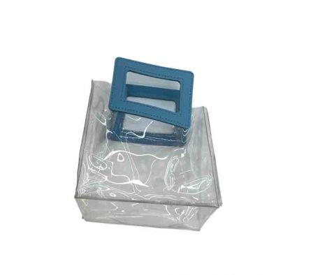 BOLSA D/REGALO TRANSPARENTE 15X15X10CM REF 10793-9