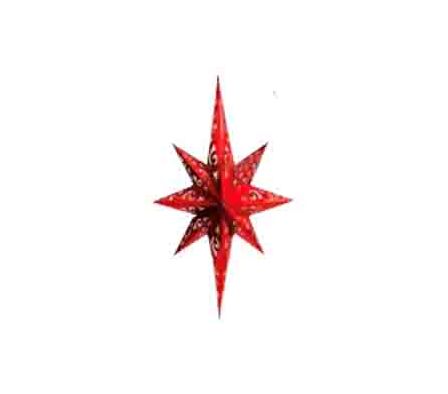 ESTRELLA NAVIDEÑA D/CARTON 45CM REF AW-115