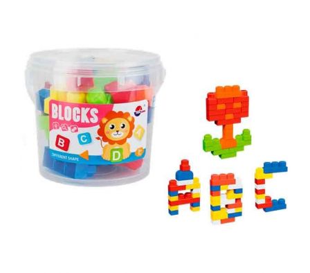 BLOCKS D/CONTRUCCION 32PCS E/BALDE REF 8625-2