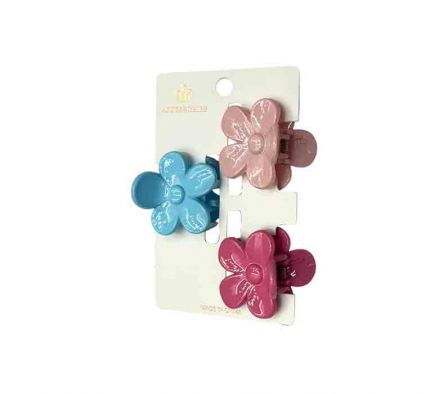 PINZA MARIPOSA P/CABELLO 3PCS 4CM REF 3617-8