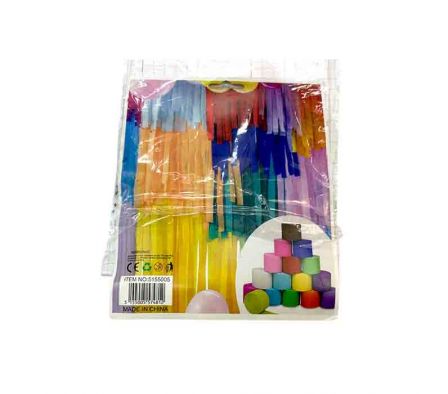 ROLLO D/PAPEL DECORATIVO P/FIESTAS 4,5X5CM REF 173