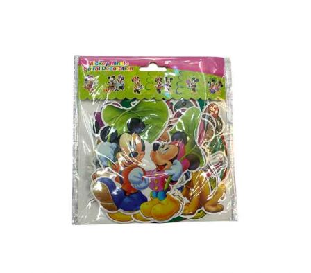 STICKER DECORATIVO P/FIESTA DI/MICKEY MOUSE  14X16