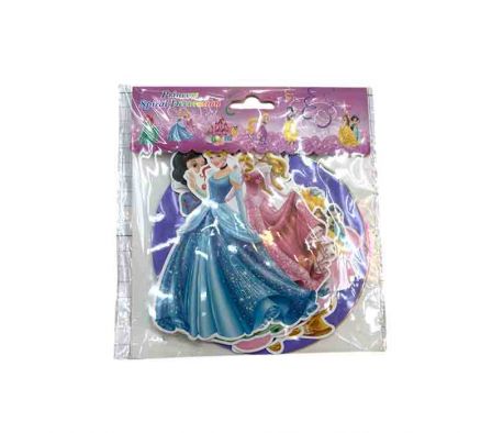 STICKER DECORATIVO P/FIESTA DI/PRINCESAS 14X15CM R