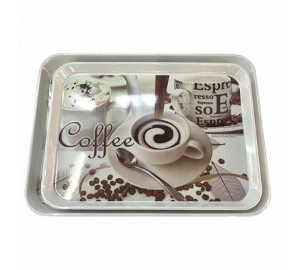 BANDEJA ESTAMP 38X28CM MELAMINA REF 34816-16