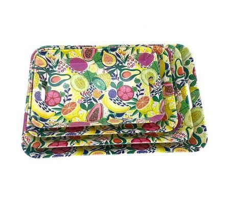 BANDEJA ESTAMP 37X25CM MELAMINA REF 34816-70