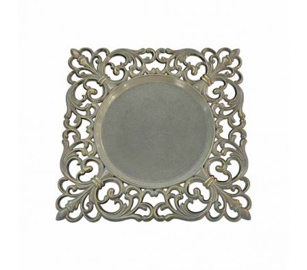 BANDEJA C/DISEÑO 30X30CM PLAST REF 34816-111