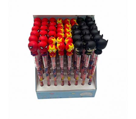 BOLIGRAFO SUPER HEROES 16CM REF 21543-9