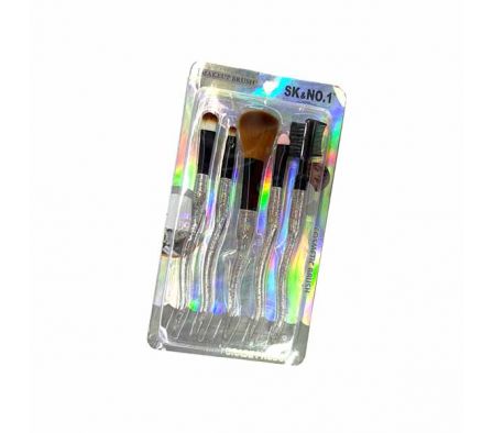 KIT BROCHA P/MAQUILLAJE 5PCS 15CM REF 26019-9
