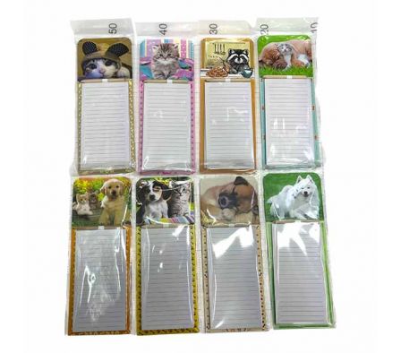 NOTAS P/REFRIGERADOR 40HOJAS 27X10,5CM REF H1-2119