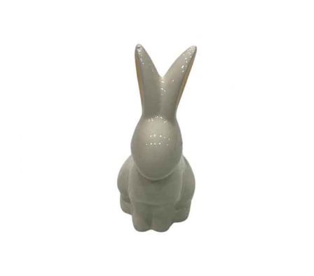 FIGURA CONEJO D/PASCUA 7X16CM CERAMIC REF 66259-11