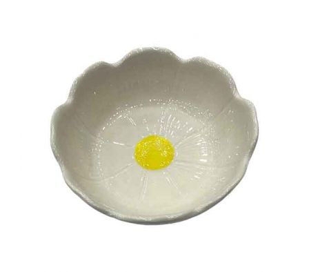 BOWL DISEÑO FLOR 22X6CM CERAMIC REF 66259-225