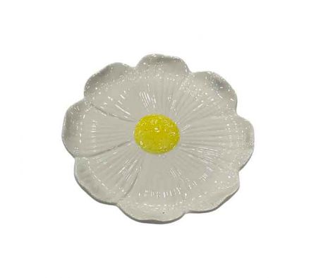 PLATO PLAYO DISEÑO FLOR 19CM CERAMIC REF 66259-227