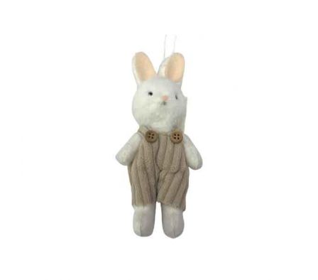 PELUCHE DECORATIVO CONEJITO C/COLGANTE 14CM REF B5