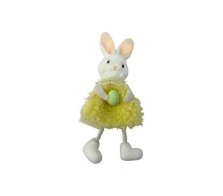 MUÑECA CONEJITA D/HILO C/HUEVO 16CM REF B5-6844-24