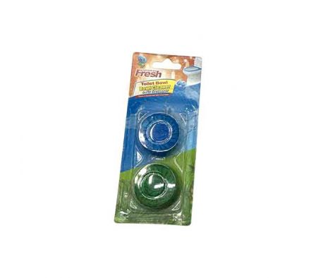 PASTILLA P/INODORO E/BLISTER 2PCS 4,8X1,8CM REF 35