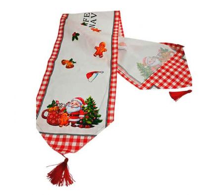 CAMINERO FELIZ NAVIDAD 33X180CM  REF 9179-7