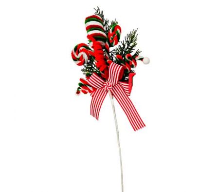 ADORNO RAMA C/CARAMELO NAV 39X13CM REF 9179-154