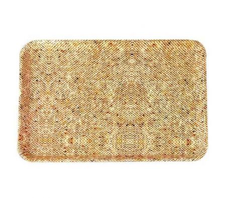 BANDEJA SIMIL MIMBRE 35,5X27CM MELAMINA REF 35294-