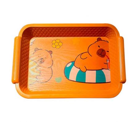 BANDEJA CAPIBARA 45X30X4CM MELAMINA REF 35294-107