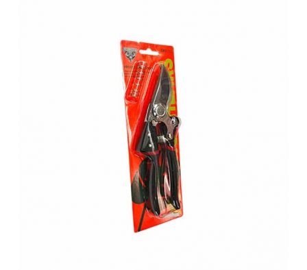 TIJERA P/PODAR P/TALLOS C/RESORTE 8'' E/BLISTER RE