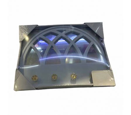 ESPEJO C/DISEÑO VENTANA 35X27X5CM REF 6846-8