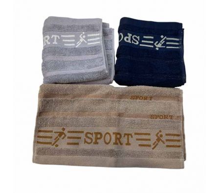 TOALLA D/ROSTRO LISO 32X72CM REF 42326-8