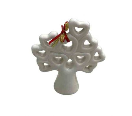 DECORACION DI/ARBOL 15X5CM CERAMIC REF 66259-66261