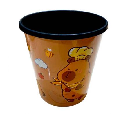 BALDE ESTAMP CAPIBARA 26X24CM PLAST REF 50681-394