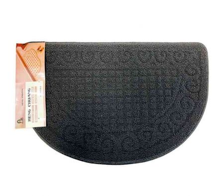 ALFOMBRA SEMICIRC D/ENTRADA 38X58CM REF 50514-18