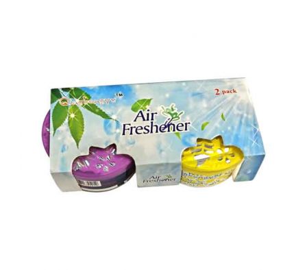 SET AROMATIZANTE P/AUTO E/LATA 2PCS 60G REF 35654-