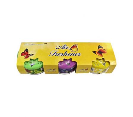 SET AROMATIZANTE P/AUTO E/LATA 3PCS 60G REF 35654-
