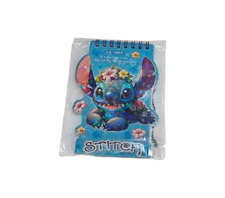 LIBRETA D/STITCH 14X9.5CM REF 22701-8