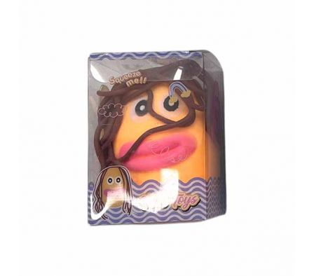 CARA C/CABELLO ANTI ESTRÉS 8CM E/CAJA PVC REF 2295