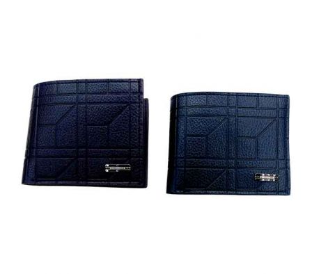 BILLETERA P/CABALLERO PATRON GEOMETRICO 11X9CM CUE