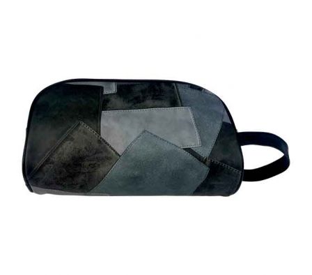 NECESER PARCHES CUERO 32X21X13CM SINTETICO REF 109
