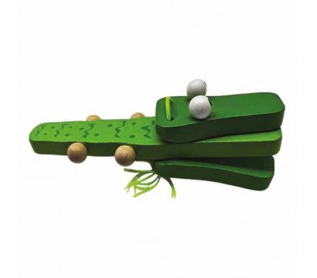 CASTAÑUELAS DI/COCODRILO 12CM MADERA REF 2300-2