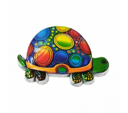 IMAN P/HELADERA TORTUGA D/COLORES 7CM REF 7650-8