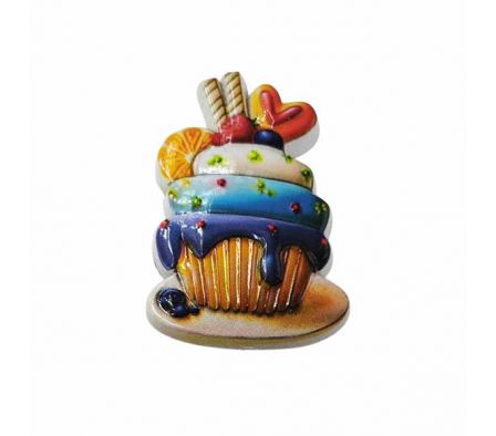 IMAN P/HELADERA CUPCAKE 7CM REF 7650-10