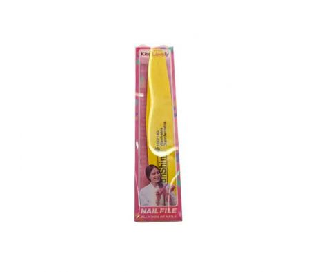 LIMA D/UÑAS LISA 18X4CM E/CAJA PVC REF 28619-22