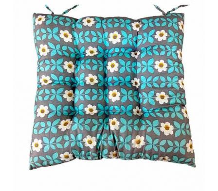COJIN P/SOFA ESTAMP HOJAS/FLORES 35X35CM 220G REF 