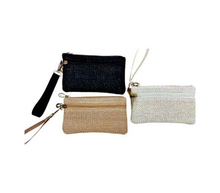 BILLETERA P/DAMA T/CROCHET 17X10CM REF 10973B-3