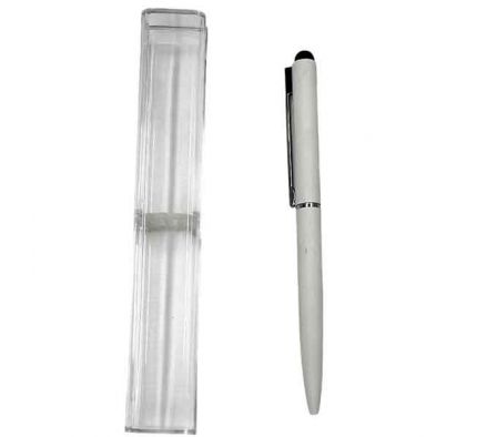 BOLIGRAFO AZUL ESTAP BLANCO REF 22712-4