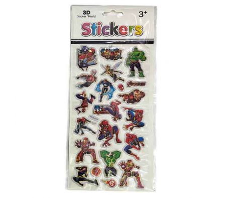 STICKER D/SUPERHEROES REF 22868-22