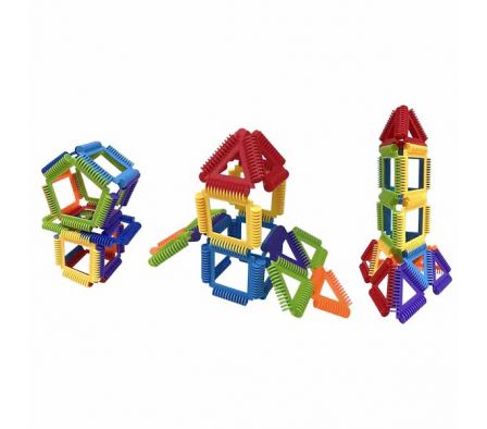 BLOQUES D/CONSTRUCCION GEOMETRICO 24PCS 25X4.5X18.